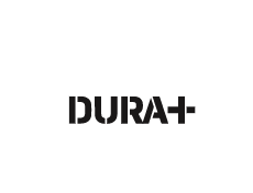 Logo de la marca Dura+.